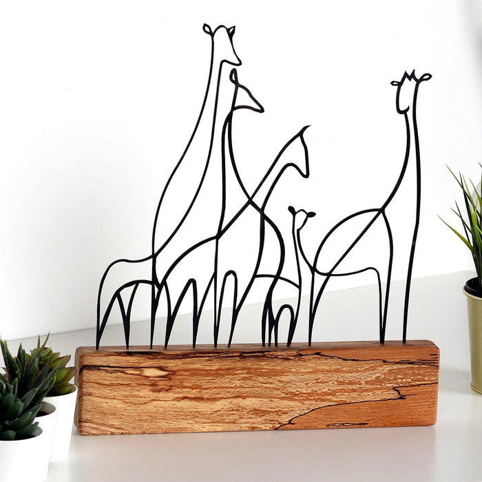 Aberto Design M-033 Objeto Decorativo Negro